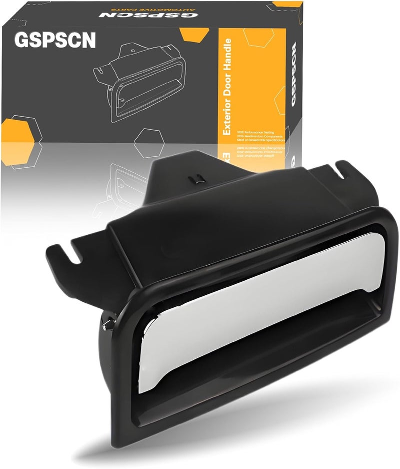GSPSCN Center Console Latch Chrome | for 2014-2020 GMC Yukon Sierra 1500 2500 3500 Chevy Silverado Suburban Tahoe Armrest Lid Lock | Center Console Lock Handle OEM# 22792217, 22861304 - Image 1